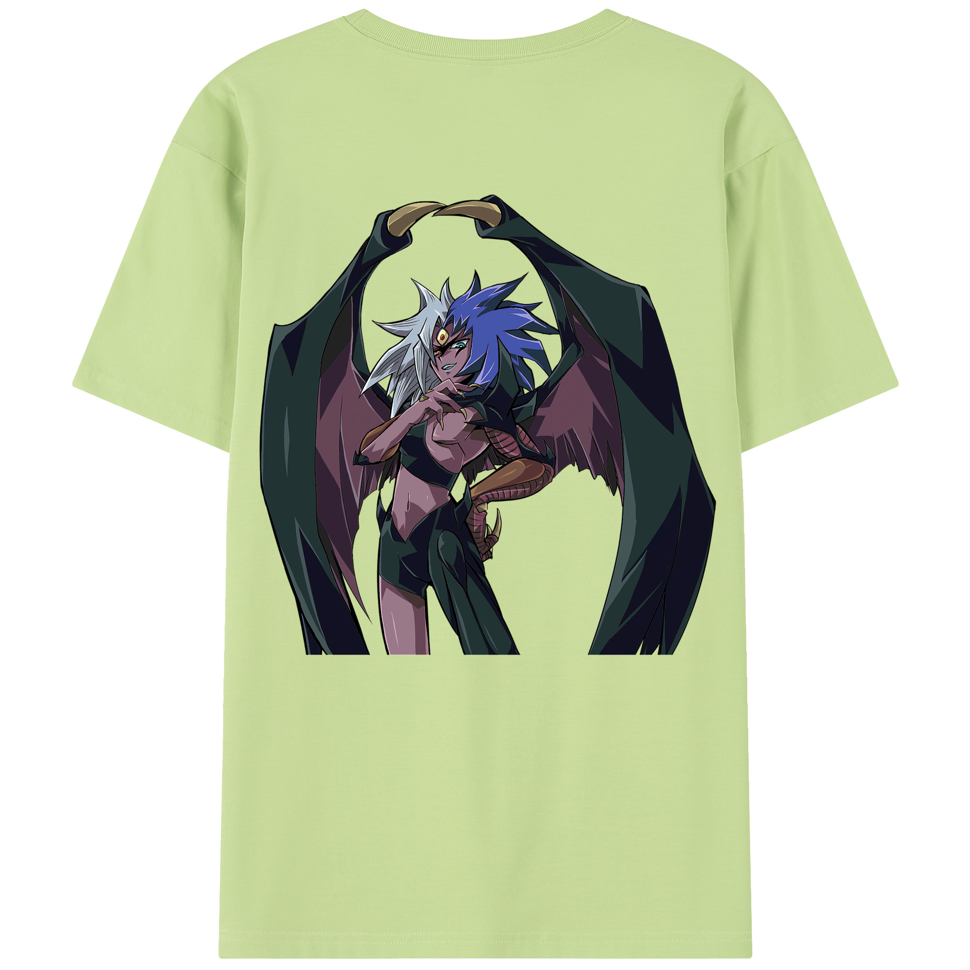 （画像用） 遊☆戯☆王 Yu-Gi-Oh! 綿100％半袖Tシャツ（背面プリント）